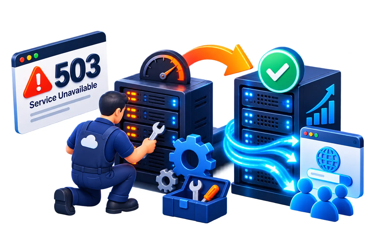 503 Service Unavailable Hatası Çözümü
