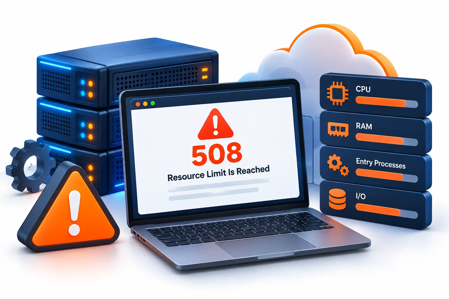 508 Resource Limit is Reached Hatası