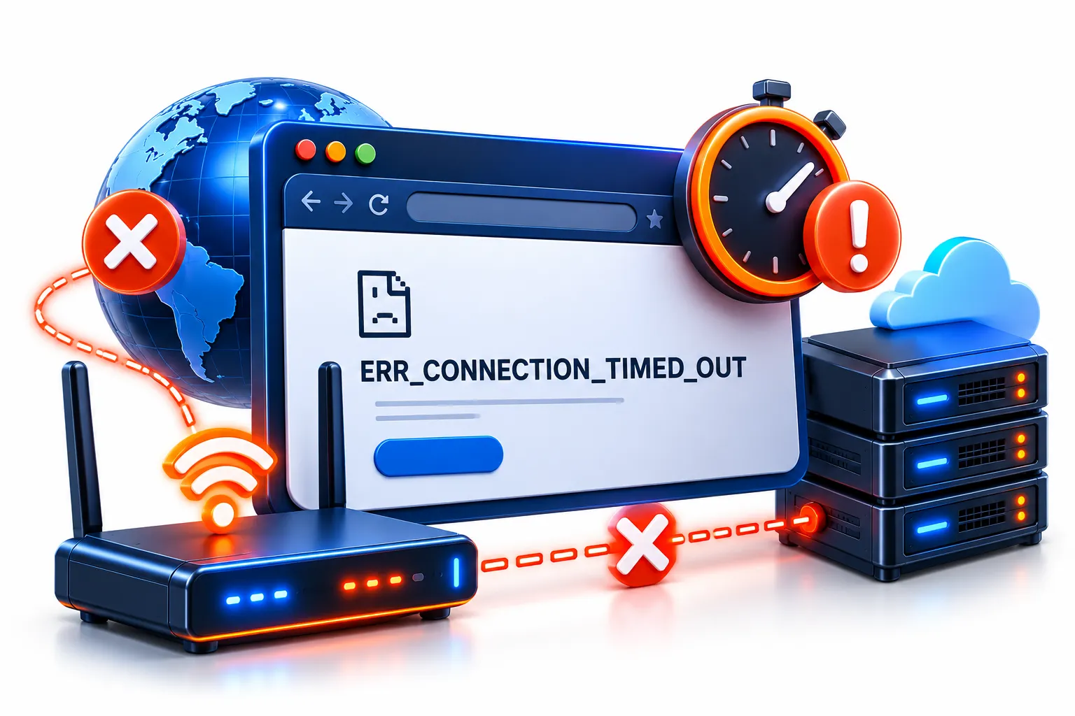 ERR_CONNECTION_TIMED_OUT Hatası