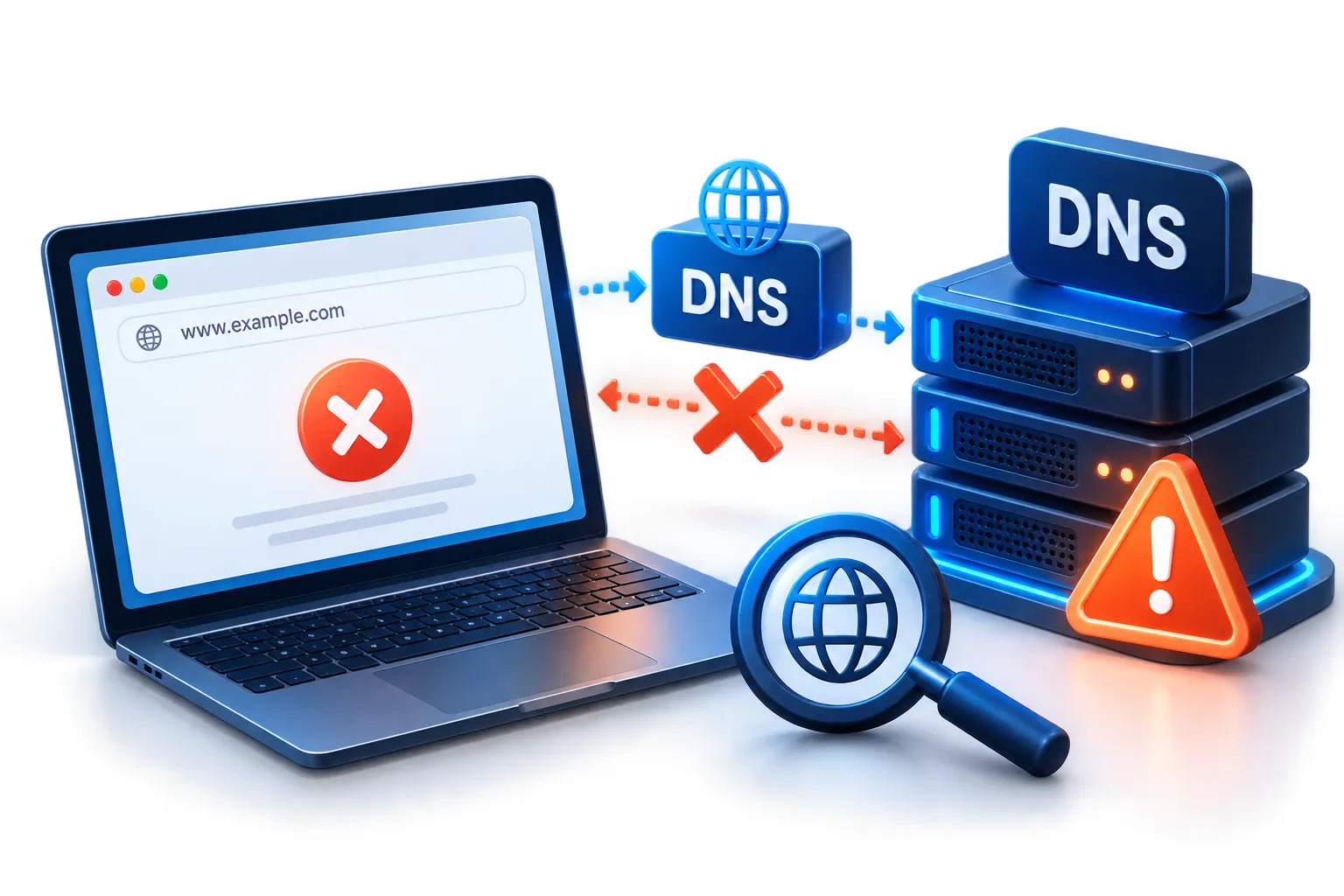 DNS Sunucu Yanıt Vermiyor