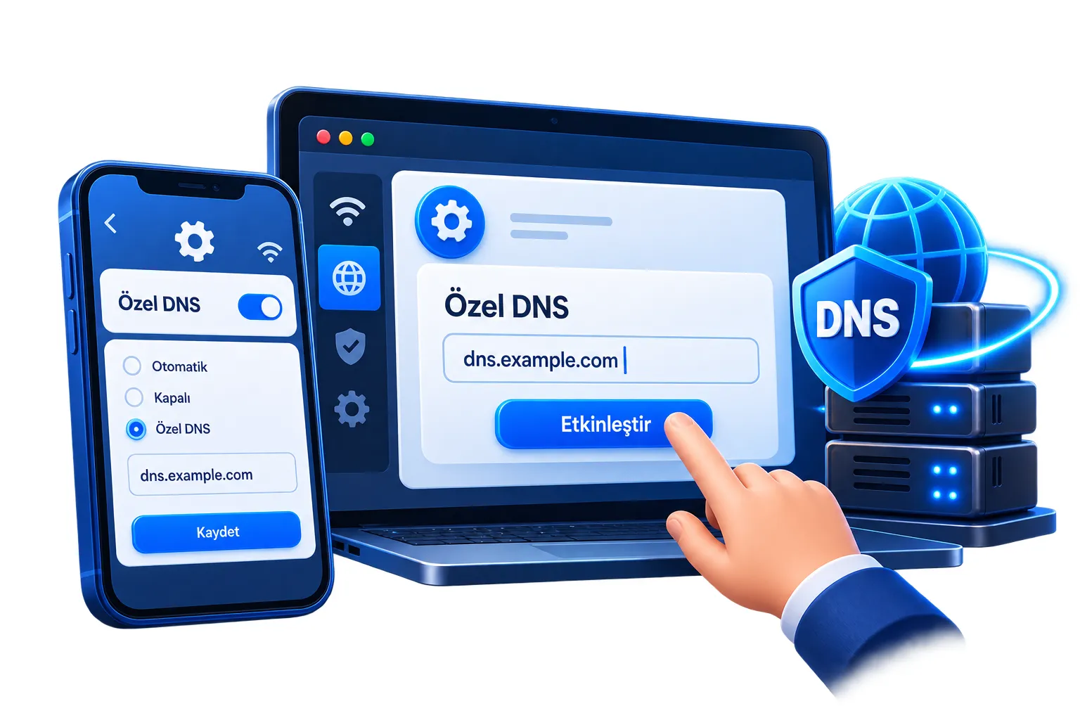Özel DNS Nasıl Ayarlanır?