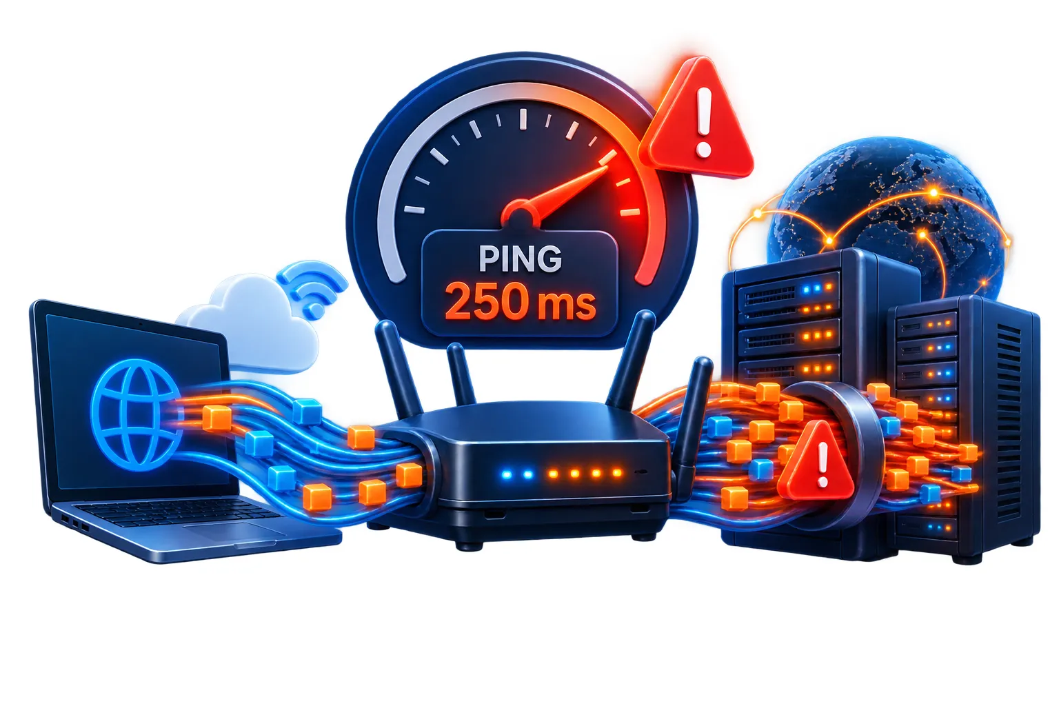 Ping Neden Yükselir?