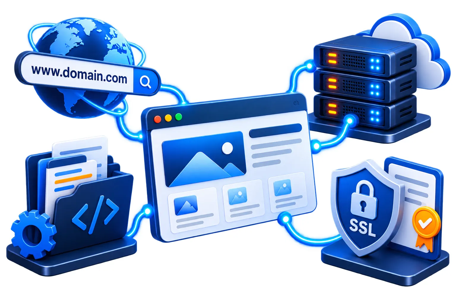 Web Sitesinin Temel Bileşenleri