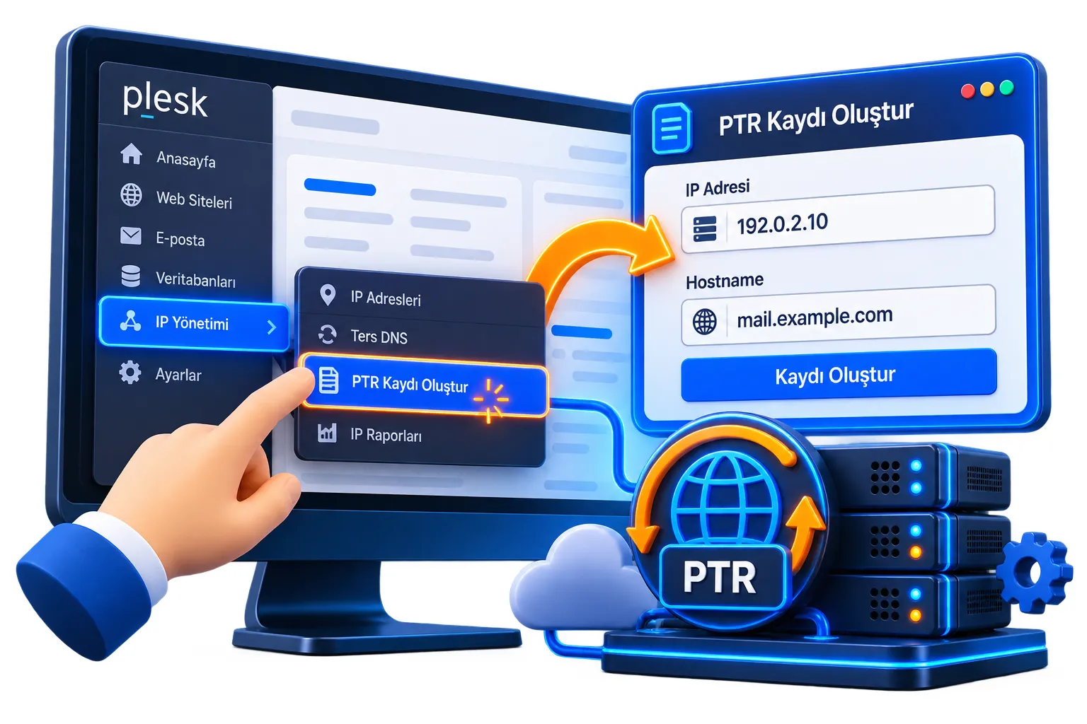 PTR Kaydı Nasıl Oluşturulur?